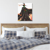 SAFE TRAVELS Hexe Leinwanddruck (Insitu (Schlafzimmer))
