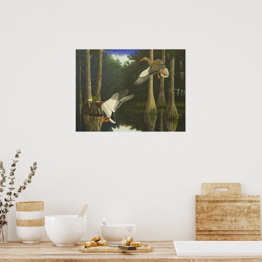 Safely Zuhause Poster (Küche)