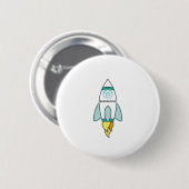 Safemoon zur Mondrakete Button (Vorne & Hinten)