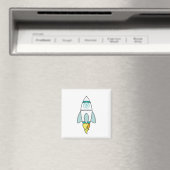 Safemoon zur Mondrakete Magnet (In Situ (Geschirrspüler))