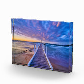 Safety Beach Jetty Sunset Fotoblock (Rechts)