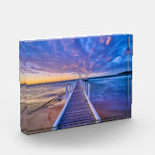 Safety Beach Jetty Sunset Fotoblock (Links)