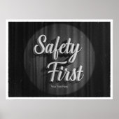 Safety First Old Movie Poster (Vorne)