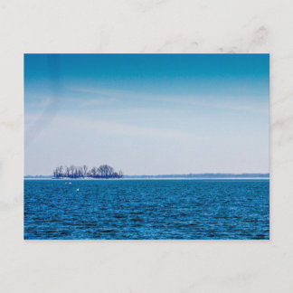 Safety Island, Grand Lake Saint Marys, Ohio Postkarte