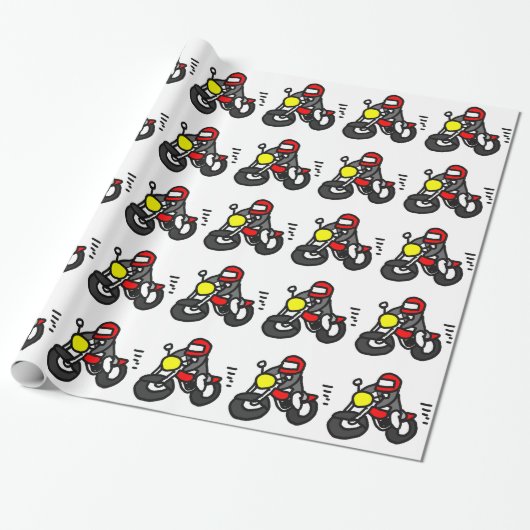 Safety Rider Geschenkpapier (Ungerollt)