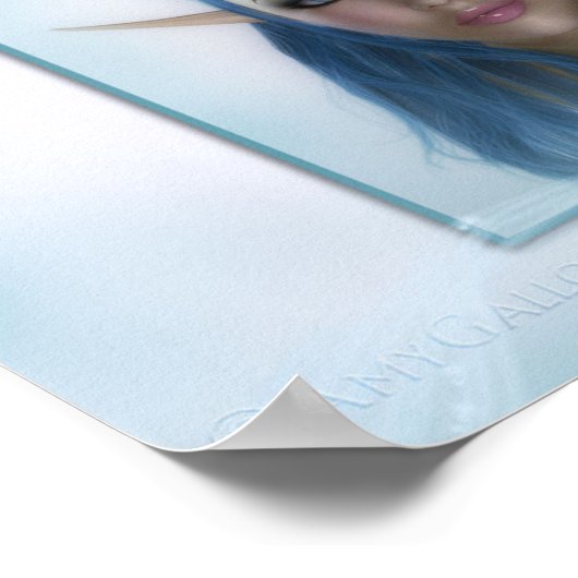 Saffire Poster (Ecke)