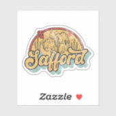 Safford, Aufkleber (Blatt)