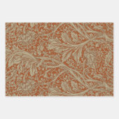 Saffron Arcadia William Morris Hawthorn Geschenkpapier Set (Vorderseite 3)