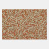 Saffron Arcadia William Morris Hawthorn Geschenkpapier Set (Vorderseite)