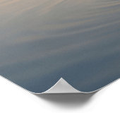 Saffron Crane-Feuchtgebiete Poster (Ecke)