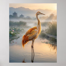 Saffron Crane-Feuchtgebiete