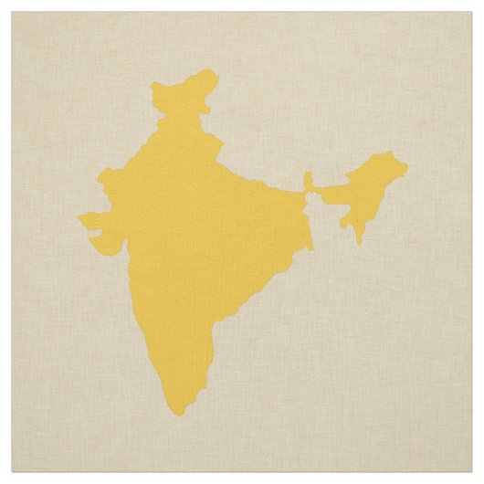 Saffron Geice Moods Indien Stoff (Muster)
