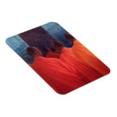 Saffron Mönche Magnet (Rechte Seite)