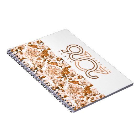 Saffron New Year Notizblock (Rechte Seite)