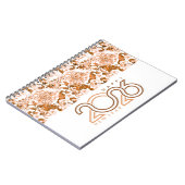 Saffron New Year Notizblock (Linke Seite)