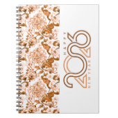 Saffron New Year Notizblock (Vorderseite)