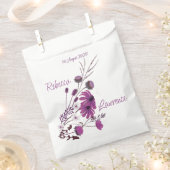 Saffron Sky Wildflowers - favour bags Geschenktütchen (Ausgeschnitten)
