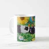 Safi und Zaria Meerschweinchen Kaffeetasse (Vorderseite Links)