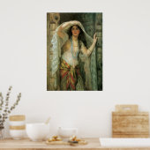 Safie, eine der drei Damen von Bagdad, 1900 Poster (Küche)