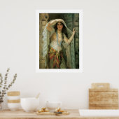 Safie, eine der drei Damen von Bagdad Poster (Küche)