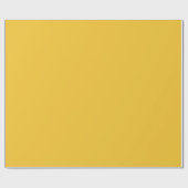 Safran Matte Wrapping Paper Geschenkpapier (Flach)