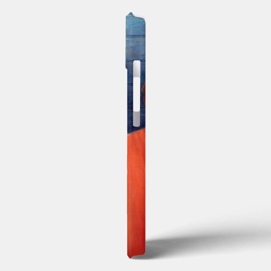 Safran-Mönche Case-Mate iPhone Hülle (Rückseite / Links)