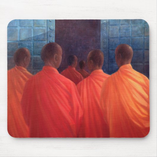Safran-Mönche Mousepad (Vorne)