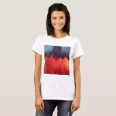 Safran-Mönche T-Shirt (Vorne ganz)