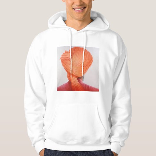 Safran-Turban Hoodie (Vorderseite)