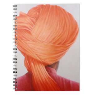 Safran-Turban Notizblock