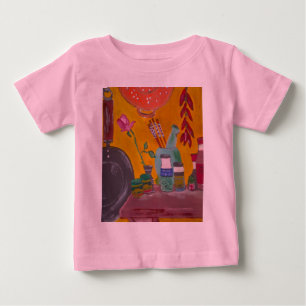 Safran und Paprika-Baby-Kleidung Baby T-shirt