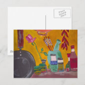 Safran und Paprikas Postkarte (Vorne/Hinten)