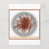 Safrangold Postkarte (Vorderseite)