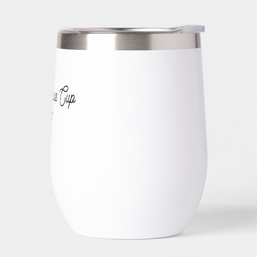 Saft-Cup der lustigen Mama, Monogramm beliebiger b (Links)