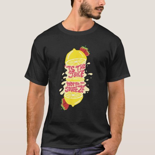 Saft im Wert des Squeeze T-Shirt (Vorderseite)