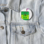 Saft-Kasten-Abzeichen-Grün:) Button (Beispiel)