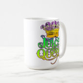 Saft-Königin-Kronen-Tasse Kaffeetasse (VorderseiteRechts)