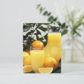 Saft Postkarte (Stehend Vorderseite)
