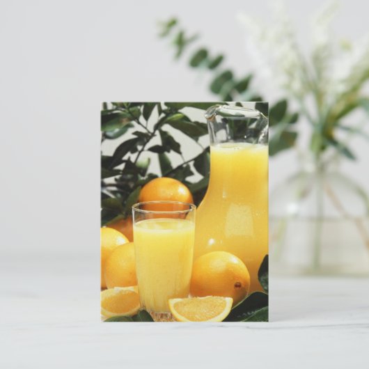Saft Postkarte (Stehend Vorderseite)