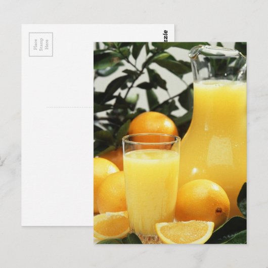 Saft Postkarte (Vorne/Hinten)