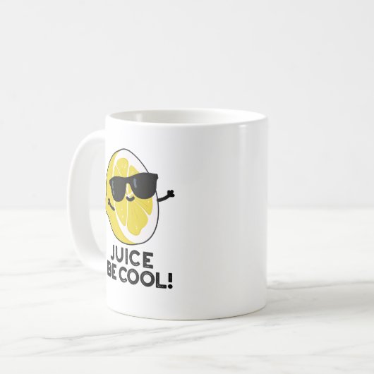 Saft sei Cooler Funny Fruit Pub Kaffeetasse (Vorderseite Links)