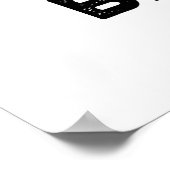 Saft sei Cooler Funny Fruit Pub Poster (Ecke)