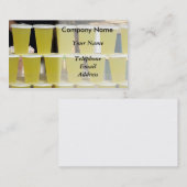 Saft und Getränk-Verkäufer Visitenkarte (Vorne/Hinten)