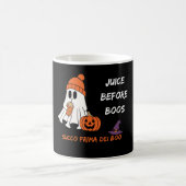 Saft vor Boos - Halloween Ghost & Pumpkin Kaffeetasse (Mittel)
