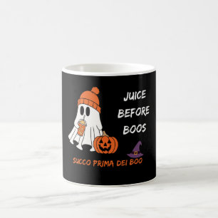 Saft vor Boos - Halloween Ghost & Pumpkin Kaffeetasse
