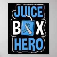 Saftbox Hero Diabetes Blue Ribbon Diabetiker Ketoa