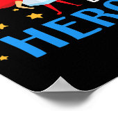 Saftbox Hero Typ 1 T1d Diabetes Diabetiker Awaren Poster (Ecke)