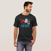 Saftbox Hero Typ 1 T1D Diabetes Diabetiker Awaren T-Shirt (Vorne ganz)