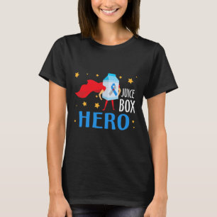 Saftbox Hero Typ 1 T1d Diabetes Diabetiker Awaren T-Shirt
