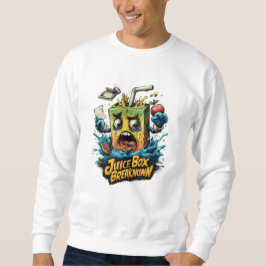 Saftboxen-Zusammenbruch – Lustige Cartoon-Saftboxe Sweatshirt